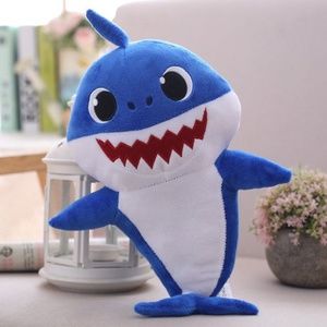 Music Sound Baby Shark Plush Doll